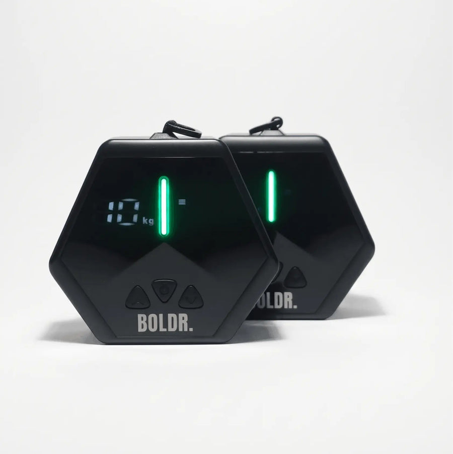 two BOLDR devices next to eachother.